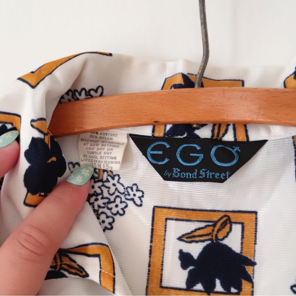 Fabulous 1970’s Long Sleeve Disco Button Down for Men - Picture 7 of 8